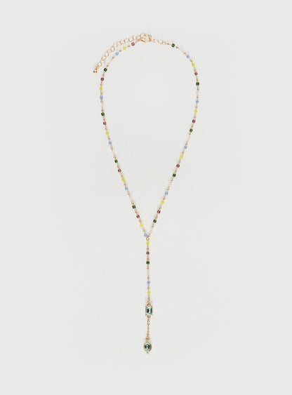 Chappell Y Necklace Gold